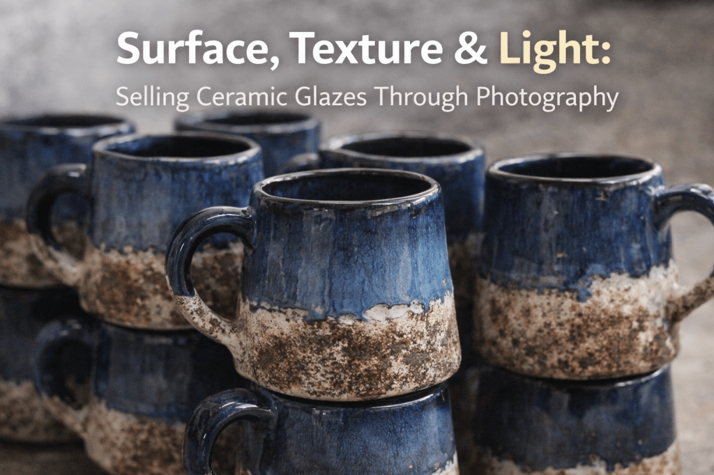 Surface, Texture & Light: พื้นผิว ความเงา และการขาย “เคลือบเซรามิก” ด้วยภาพ